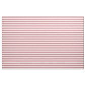 Aardbeien Roze en Witte stripper Stof (Fat Quarter)