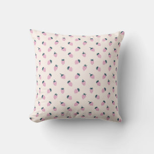 Aardbeien roze kussen