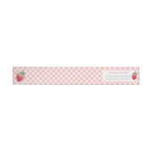 Aardbeien Roze Zomer Pset Picnic Birthday Party (Individueel)