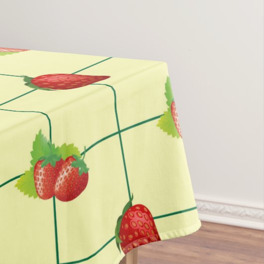 AARDBEIEN RUIT TAFELKLEED (Voorbeeld)