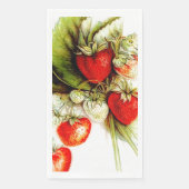  aardbeien servet (Voorkant)