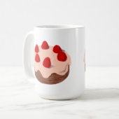 Aardbeien Shortcake Koffiemok (Voorkant links)