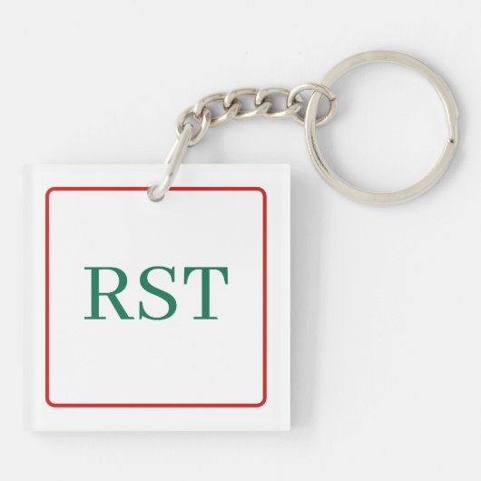 Aardbeien Sleutelhanger (Achterkant)