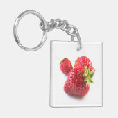 Aardbeien Sleutelhanger (Voorkant Links)