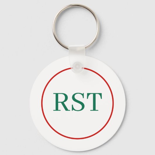 Aardbeien Sleutelhanger (Achterkant)