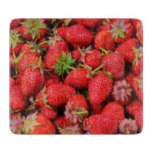 Aardbeien Snijplank (Voorkant)