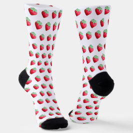 Aardbeien Sokken