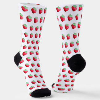 Aardbeien Sokken