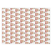 Aardbeien Sortcake Cakdessert Aardbeien Tafelkleed (Voorkant (Horizontaal))