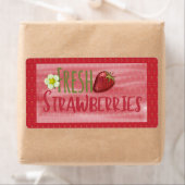 Aardbeien Sticker (Insitu)