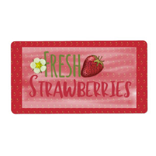Aardbeien Sticker