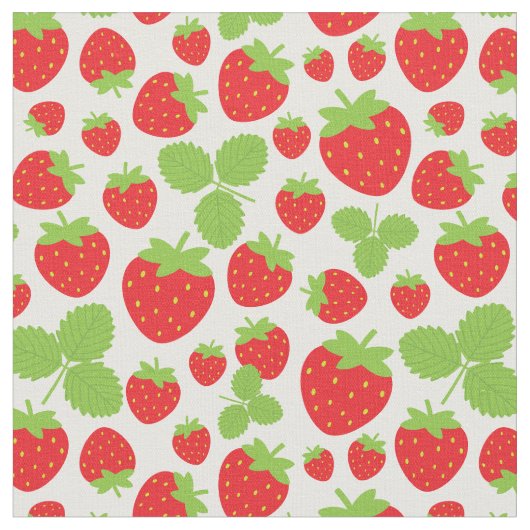 Aardbeien Stof (Close Up)