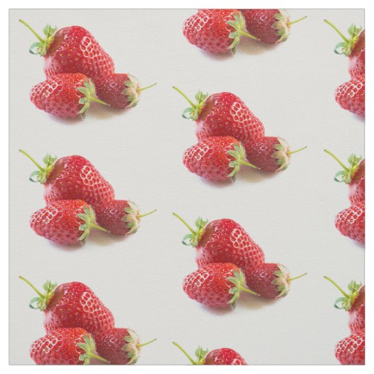 Aardbeien Stof (Swatch)