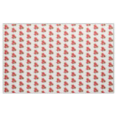 Aardbeien Stof (Yard (91,4 cm))