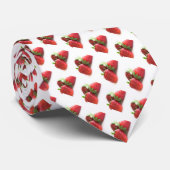 Aardbeien Stropdas (Opgerold)