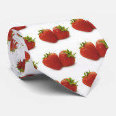 Aardbeien Stropdas (Opgerold)