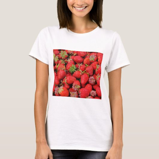 Aardbeien T-shirt (Voorkant)