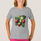 aardbeien t-shirt (Voorkant)