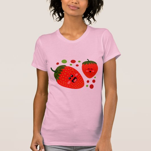 Aardbeien T-Shirt (Voorkant)
