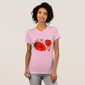 Aardbeien T-Shirt (Voorkant volledig)
