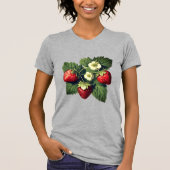 aardbeien t-shirt (Voorkant)