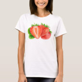 Aardbeien T-shirt (Voorkant)