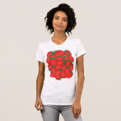 Aardbeien T-shirt (Voorkant volledig)