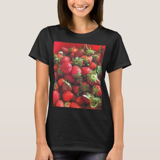 Aardbeien T-Shirt (Voorkant)