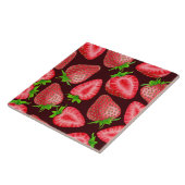 Aardbeien Tegeltje (Zijkant)