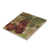 Aardbeien Tegeltje (Zijkant)