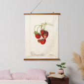  aardbeien Tekening Kunst Hangend Wandkleed (Slaapkamer)