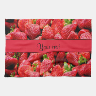 Aardbeien Theedoek