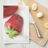 Aardbeien Theedoek (Quarter Fold)