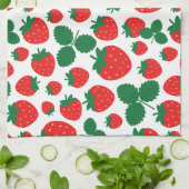 Aardbeien Theedoek (Gevouwen)