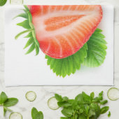 Aardbeien Theedoek (Gevouwen)