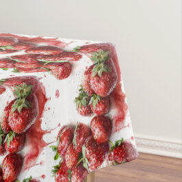 Aardbeien Thema Tafelkleed Huisdecoratie