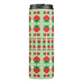 Aardbeien Thermal Travel Tumbler Thermosbeker (Achterkant)