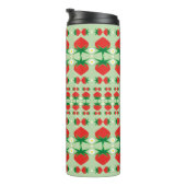 Aardbeien Thermal Travel Tumbler Thermosbeker (Geroteerd rechts)
