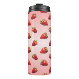 Aardbeien Thermosbeker