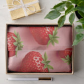 Aardbeien Tissuepapier (Geschenk)