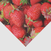 Aardbeien Tissuepapier (Detail)