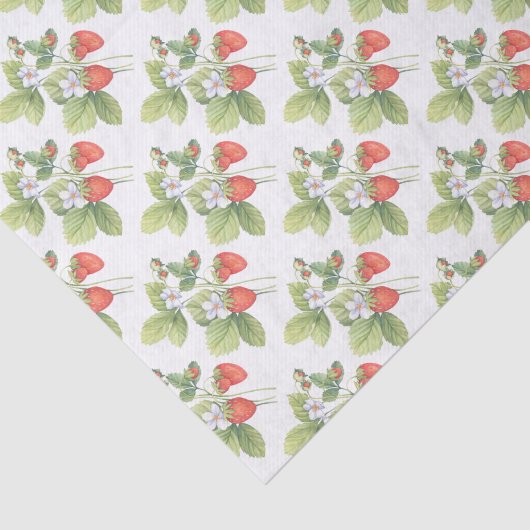 Aardbeien Tissuepapier (Detail)