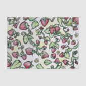 Aardbeien Tissuepapier (Voorkant)