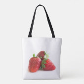 Aardbeien Tote Bag (Achterkant)