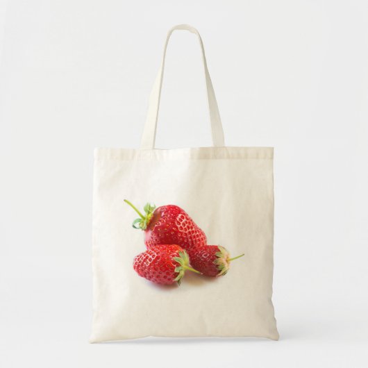 Aardbeien Tote Bag (Voorkant)