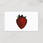 aardbeien - trouwerijpunkkaart klantenkaartje (Voorkant)