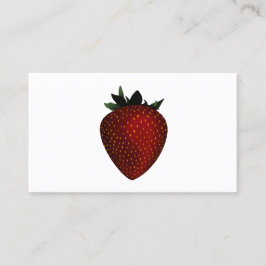 aardbeien - trouwerijpunkkaart klantenkaartje