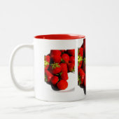 Aardbeien Tweekleurige Koffiemok (Links)