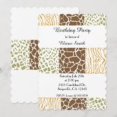 Aardbeien van de aarde kaart (Voorkant / Achterkant)