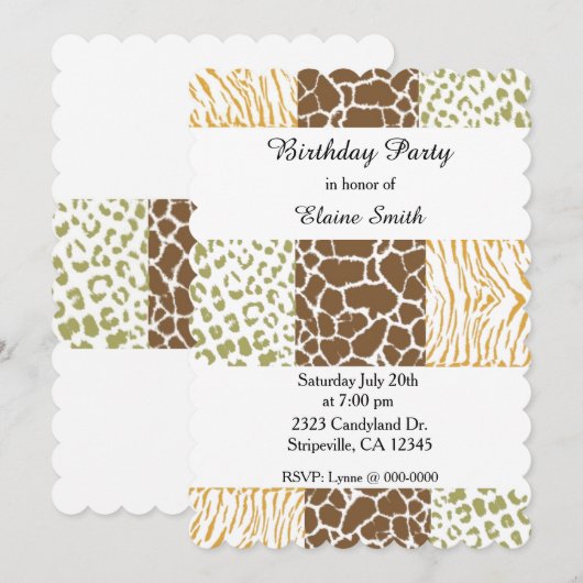 Aardbeien van de aarde kaart (Voorkant / Achterkant)